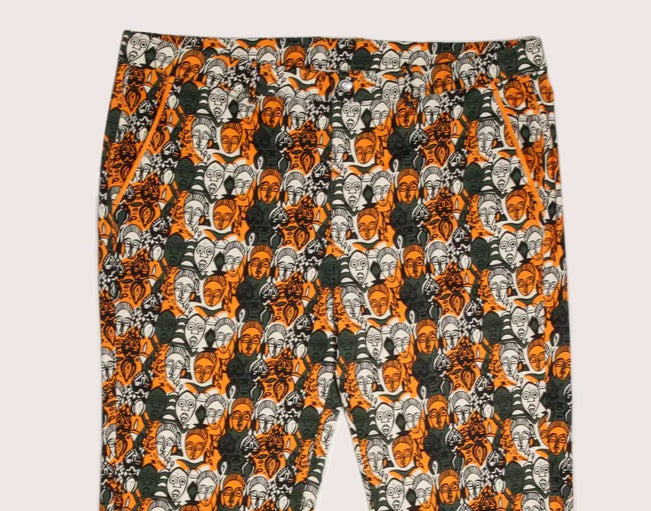 Fairway Pant-Orange (Tribal Collection) image 1
