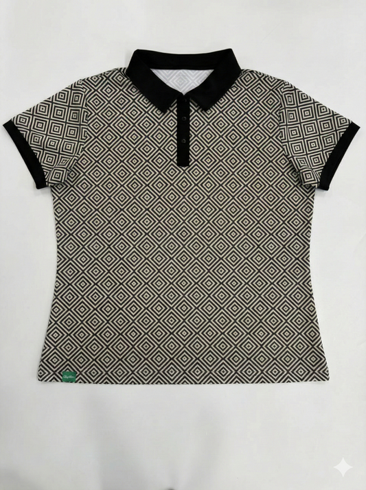 EG Heritage mens_green_white_polo