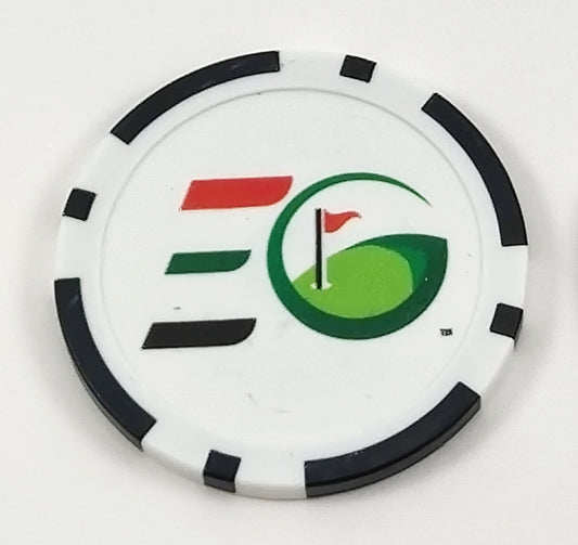 EG -Branded Poker Chip Ball Markers image 0