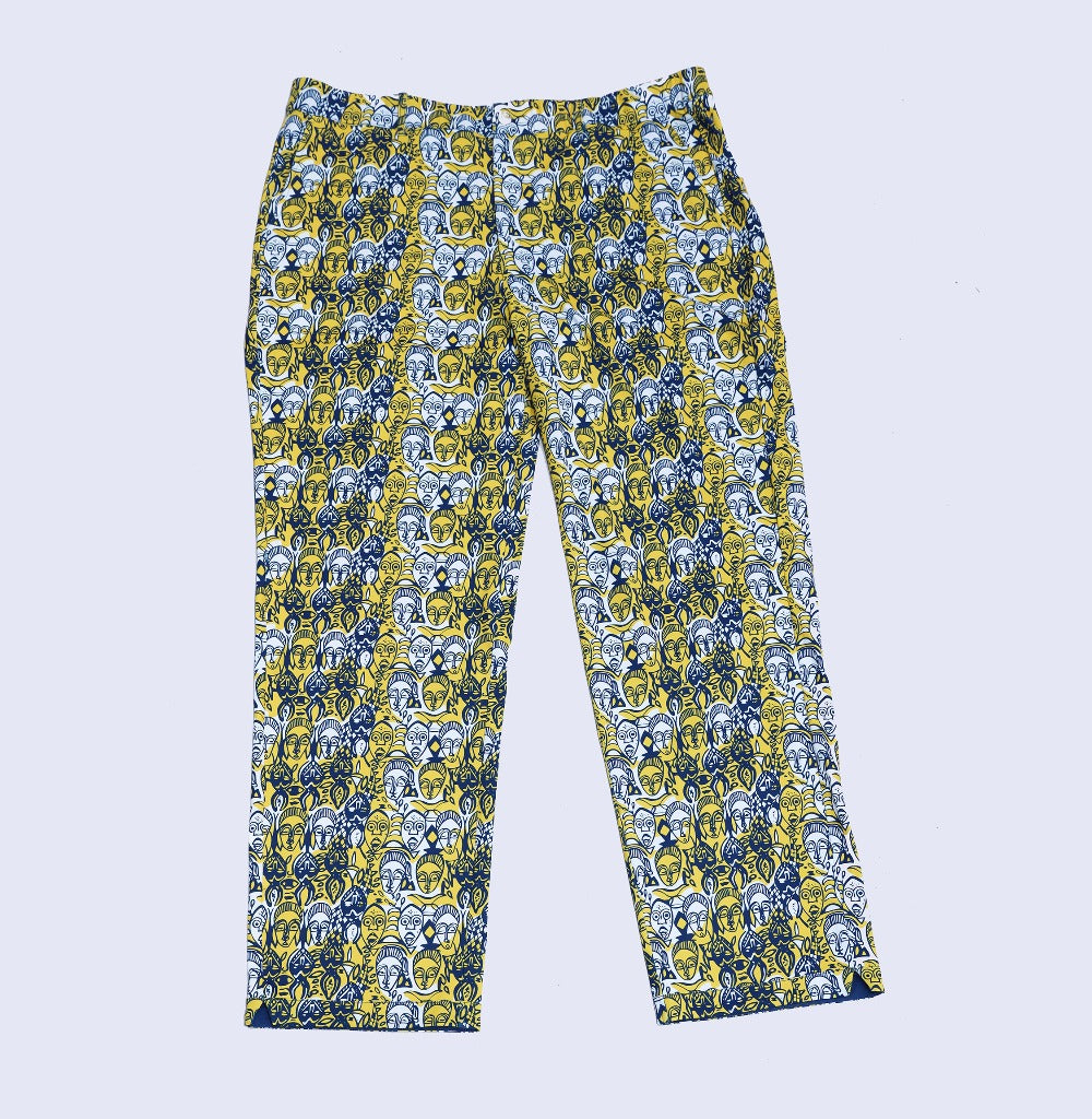 Fairway Pant-Yellow (Tribal Collection) image 0